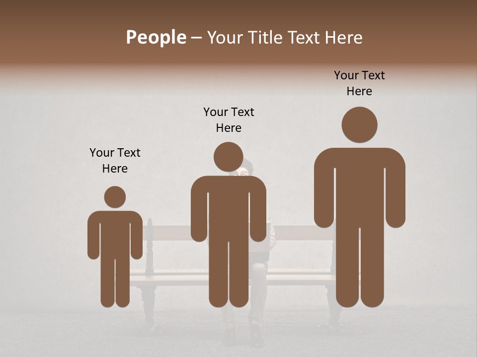 Think Person Man PowerPoint Template