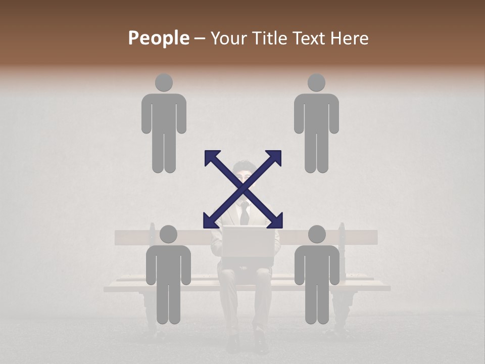 Think Person Man PowerPoint Template