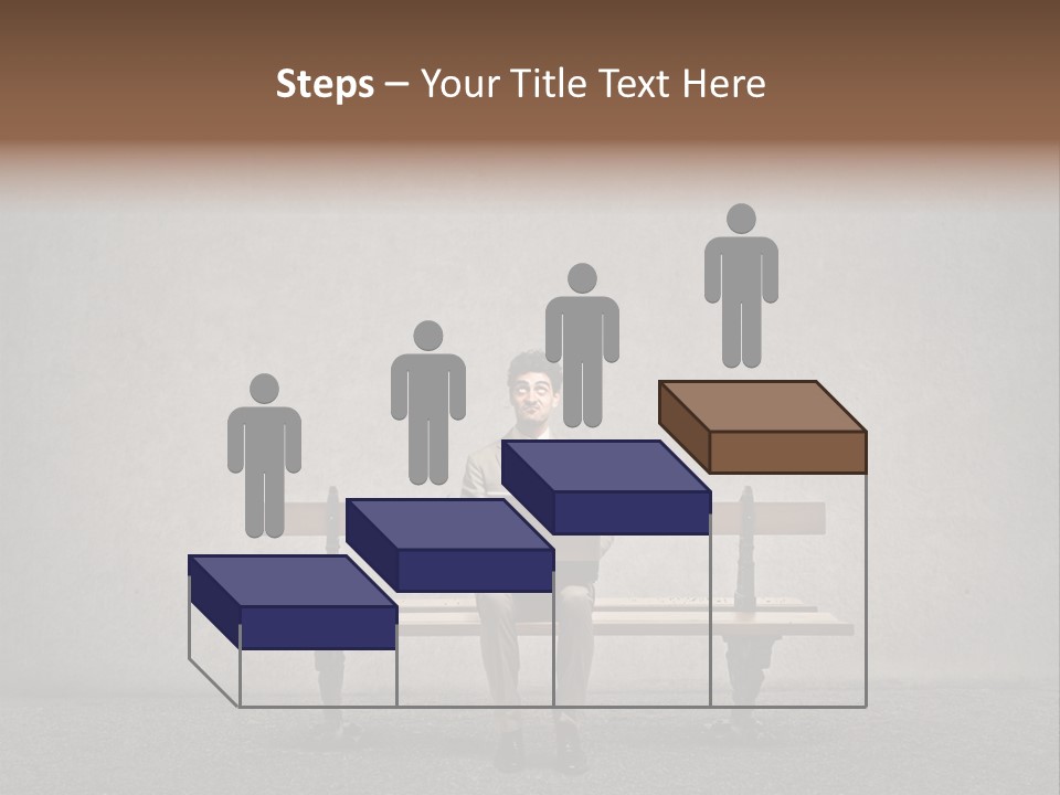 Think Person Man PowerPoint Template