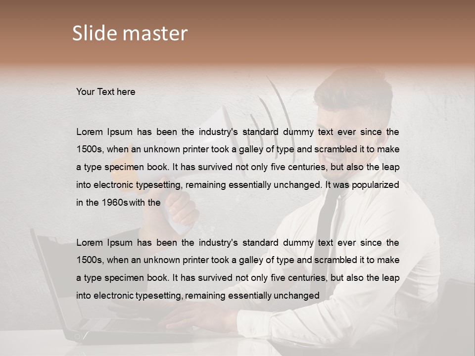 Wet Aloft Fast PowerPoint Template