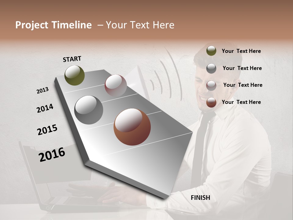 Wet Aloft Fast PowerPoint Template