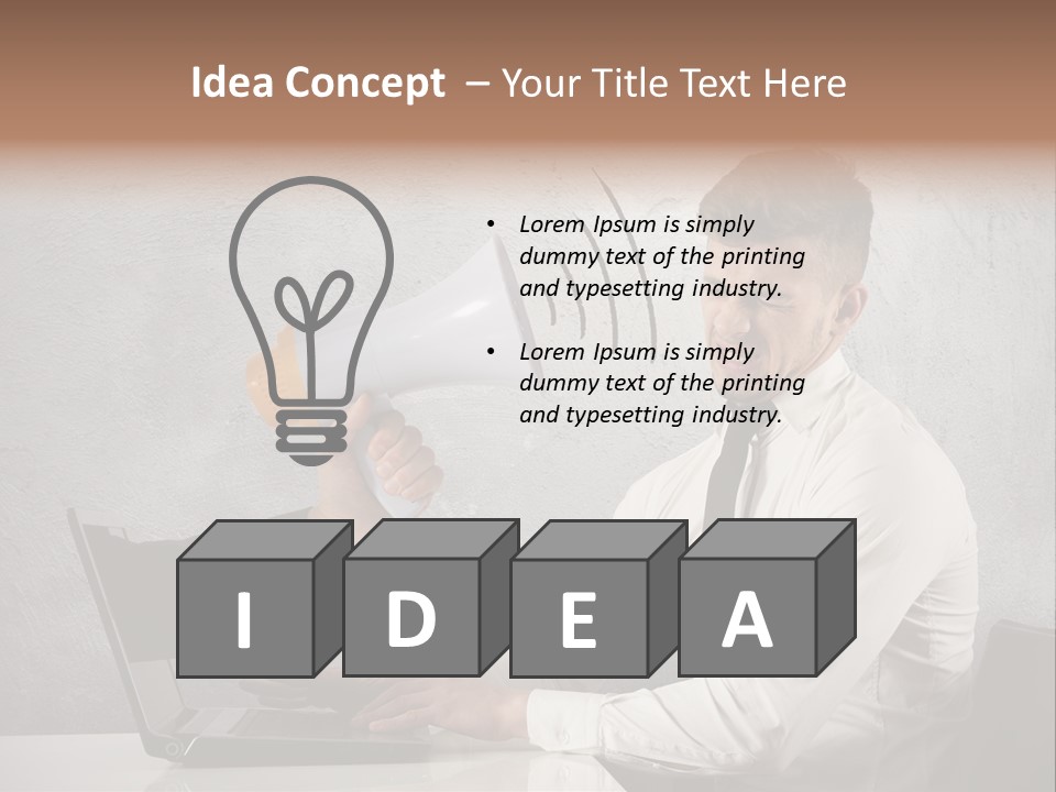 Wet Aloft Fast PowerPoint Template