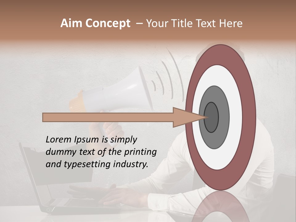 Wet Aloft Fast PowerPoint Template