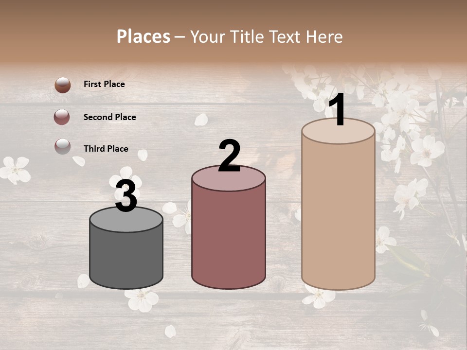 Wood Beauty Orchard PowerPoint Template