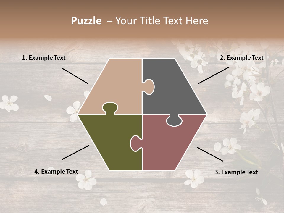 Wood Beauty Orchard PowerPoint Template