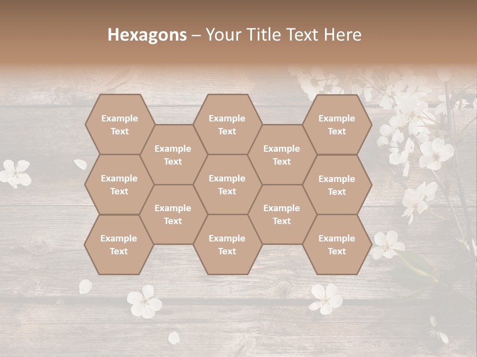 Wood Beauty Orchard PowerPoint Template