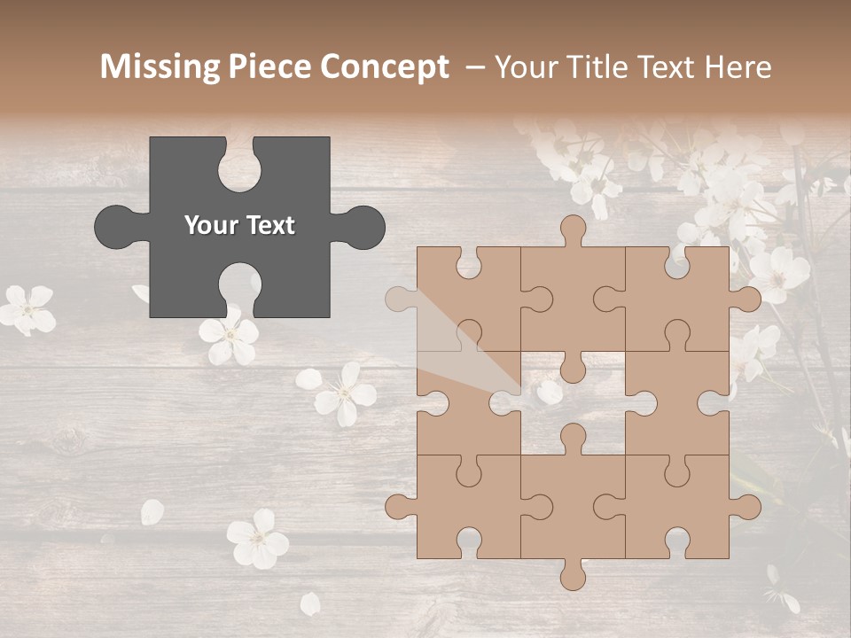 Wood Beauty Orchard PowerPoint Template