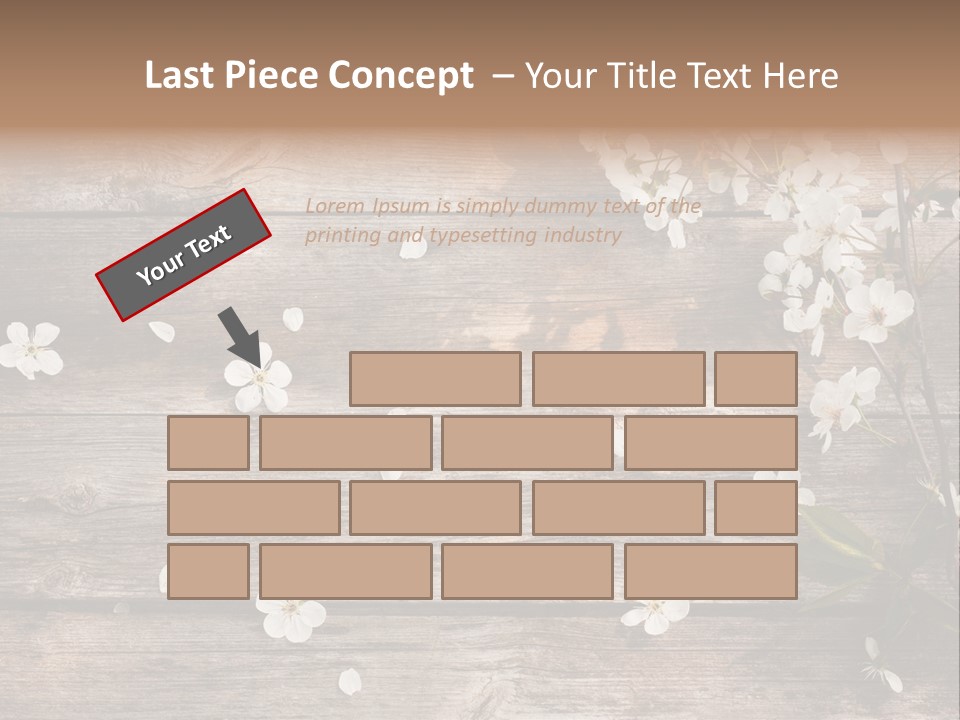 Wood Beauty Orchard PowerPoint Template