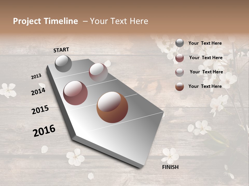 Wood Beauty Orchard PowerPoint Template