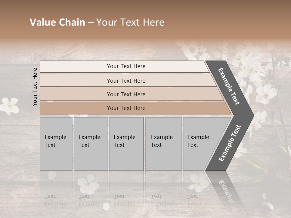 Wood Beauty Orchard PowerPoint Template