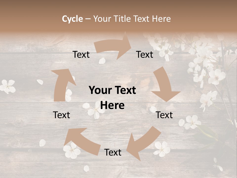 Wood Beauty Orchard PowerPoint Template