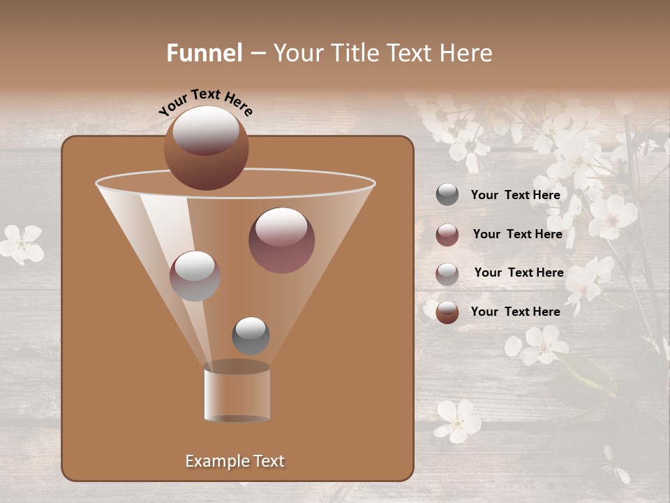 Wood Beauty Orchard PowerPoint Template
