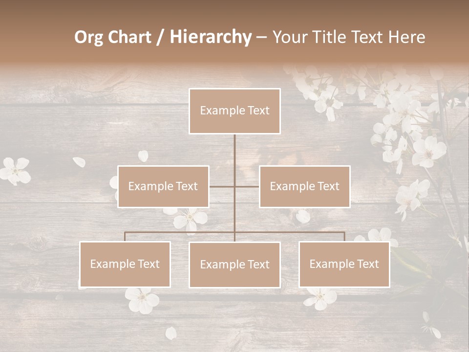 Wood Beauty Orchard PowerPoint Template