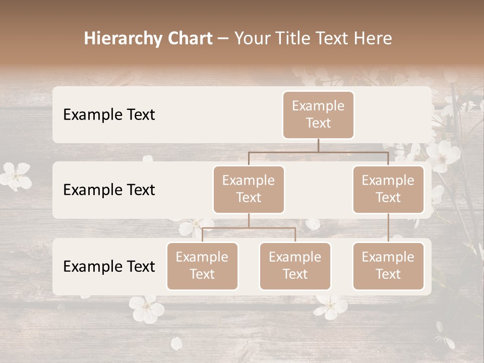 Wood Beauty Orchard PowerPoint Template