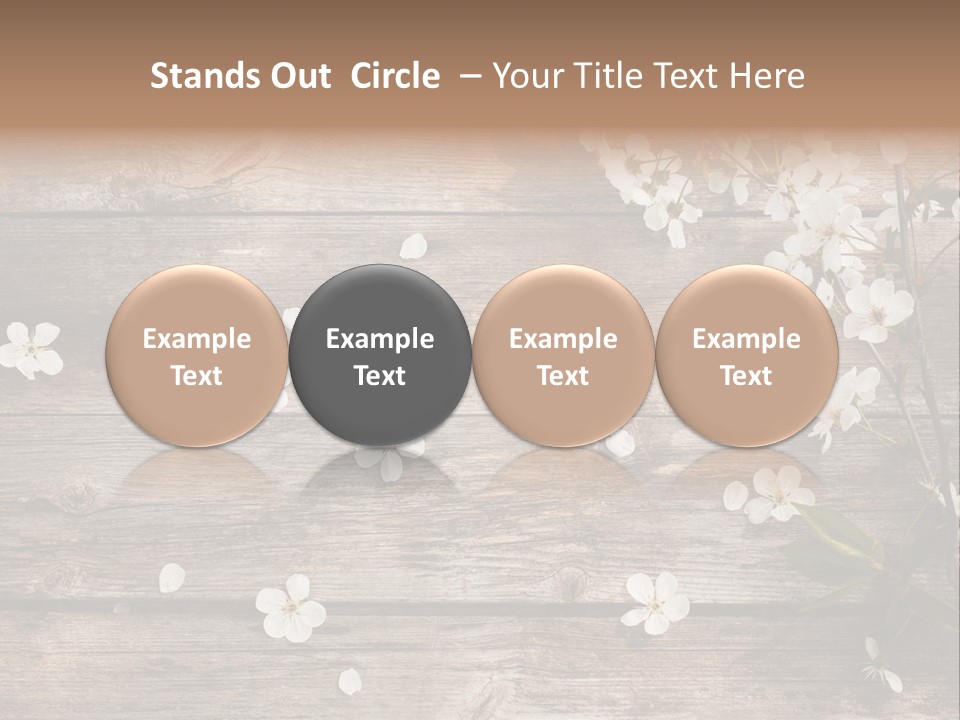 Wood Beauty Orchard PowerPoint Template