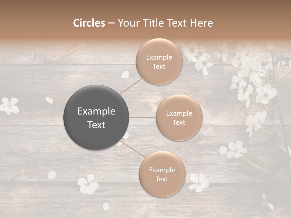 Wood Beauty Orchard PowerPoint Template