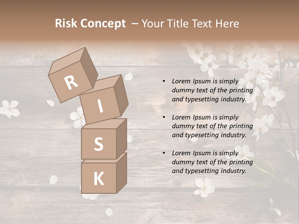 Wood Beauty Orchard PowerPoint Template