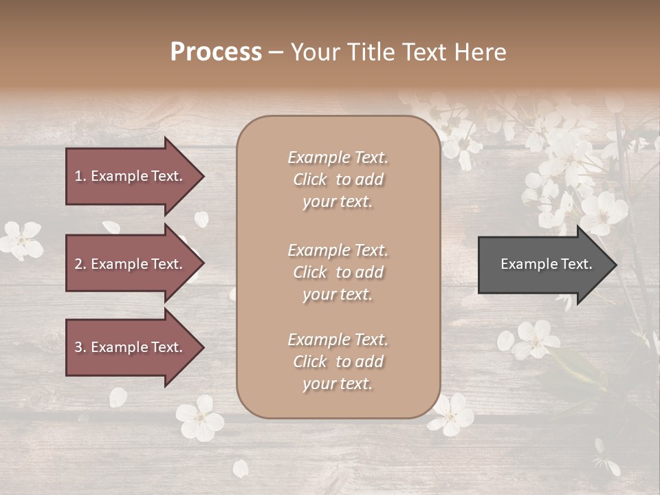 Wood Beauty Orchard PowerPoint Template