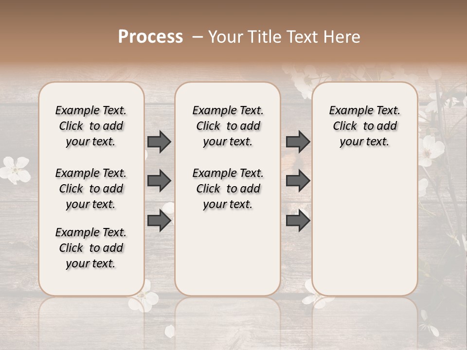 Wood Beauty Orchard PowerPoint Template
