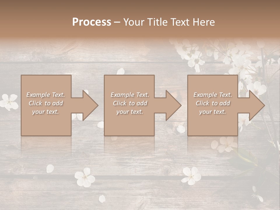 Wood Beauty Orchard PowerPoint Template