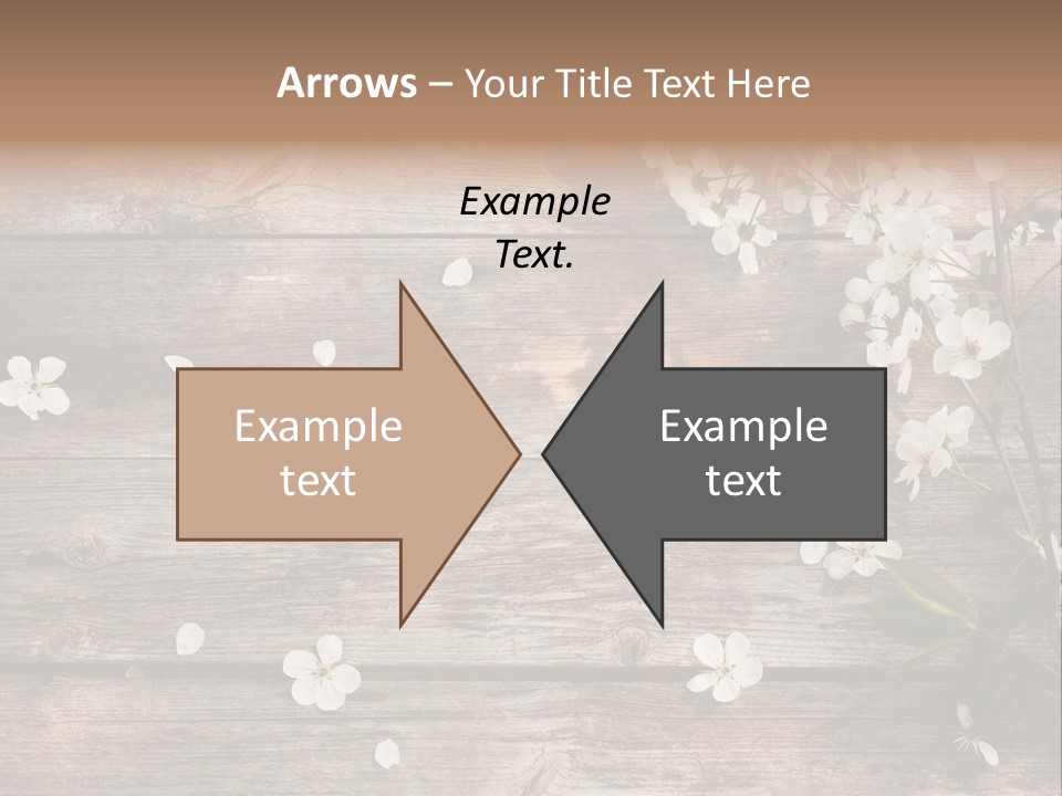 Wood Beauty Orchard PowerPoint Template