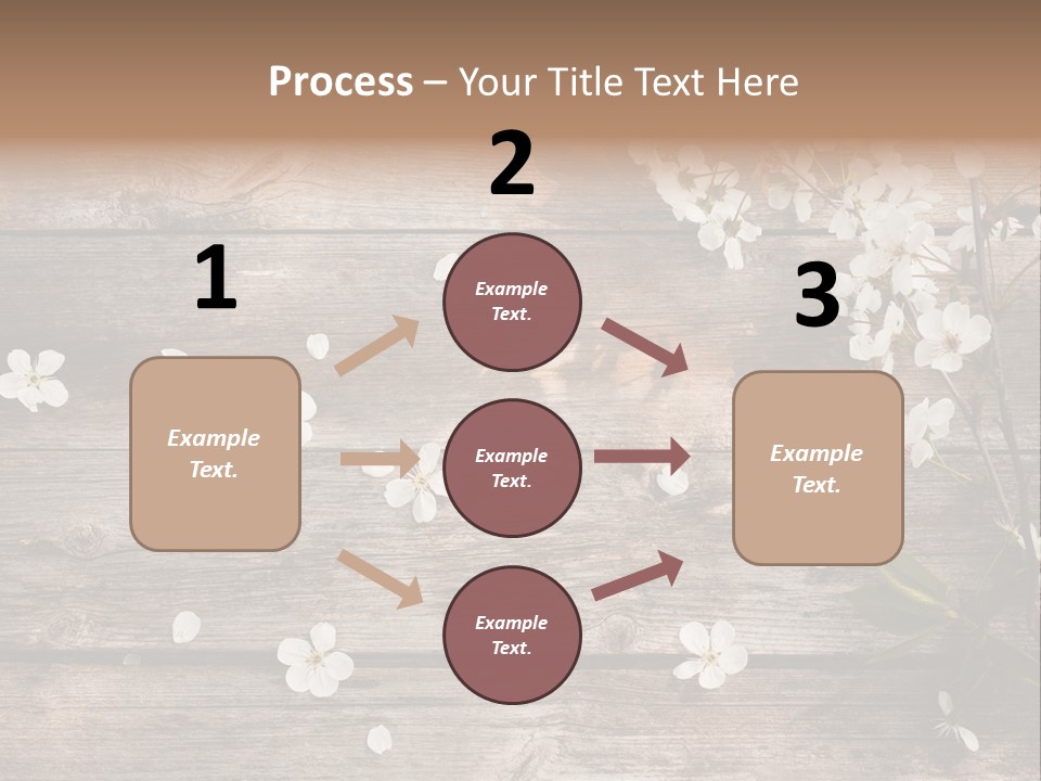 Wood Beauty Orchard PowerPoint Template