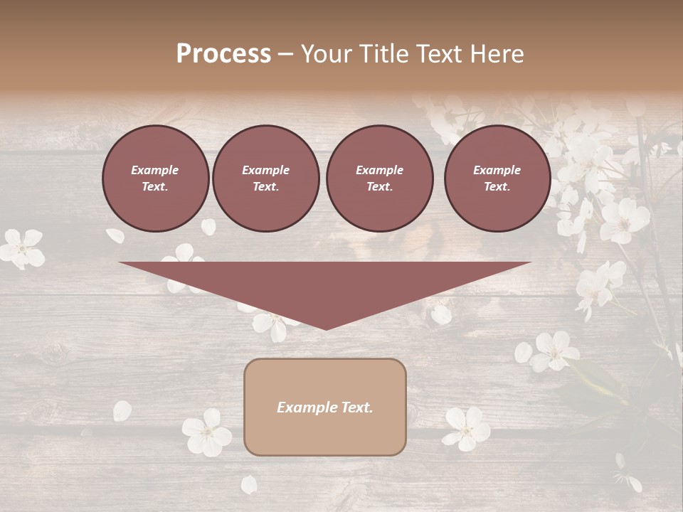 Wood Beauty Orchard PowerPoint Template