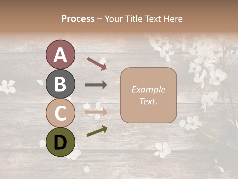 Wood Beauty Orchard PowerPoint Template