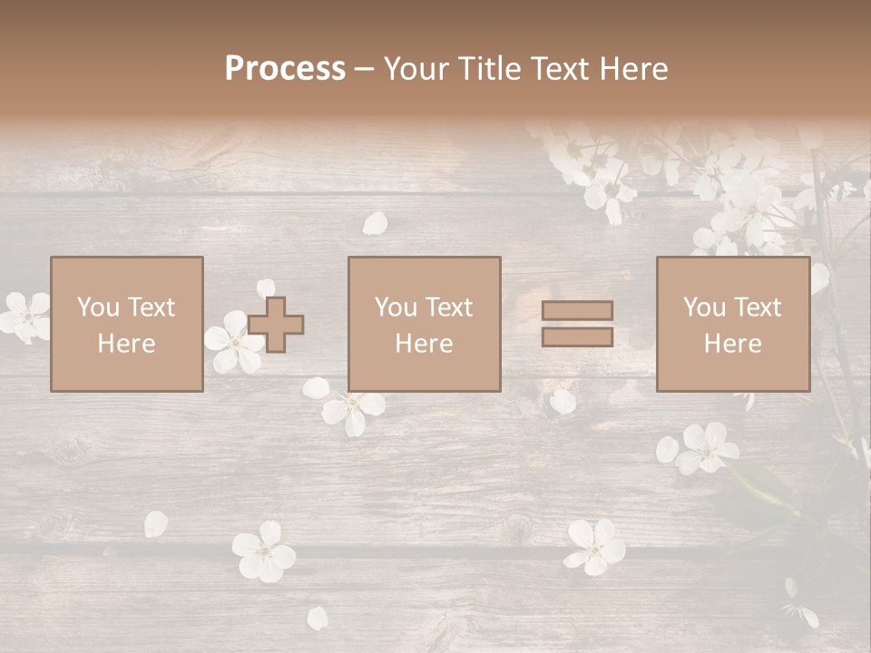 Wood Beauty Orchard PowerPoint Template