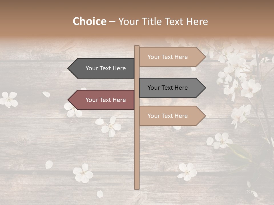 Wood Beauty Orchard PowerPoint Template