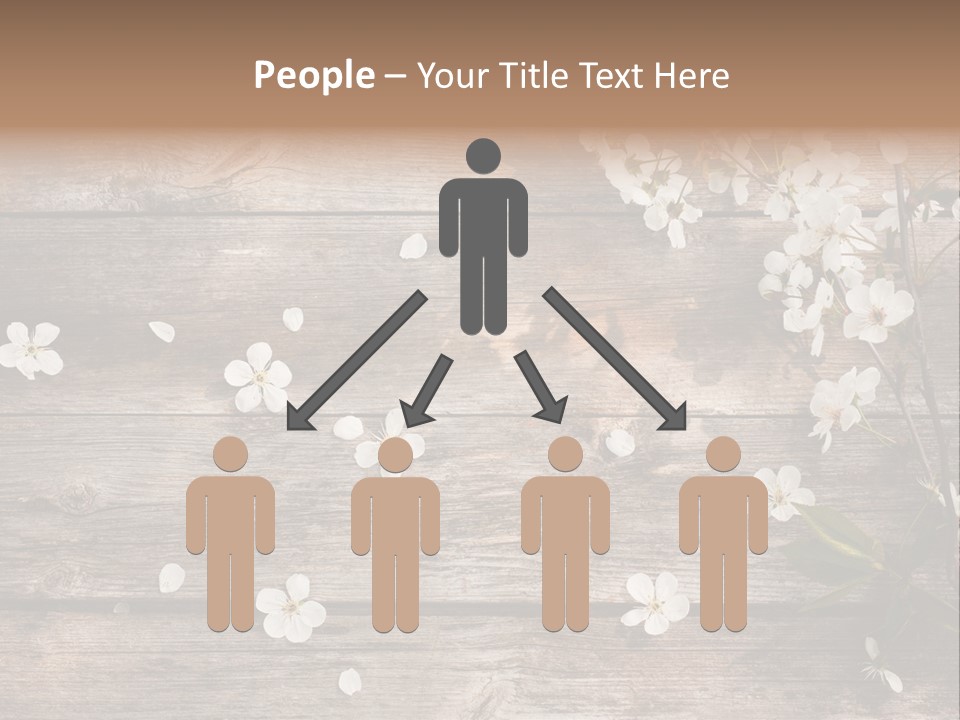 Wood Beauty Orchard PowerPoint Template