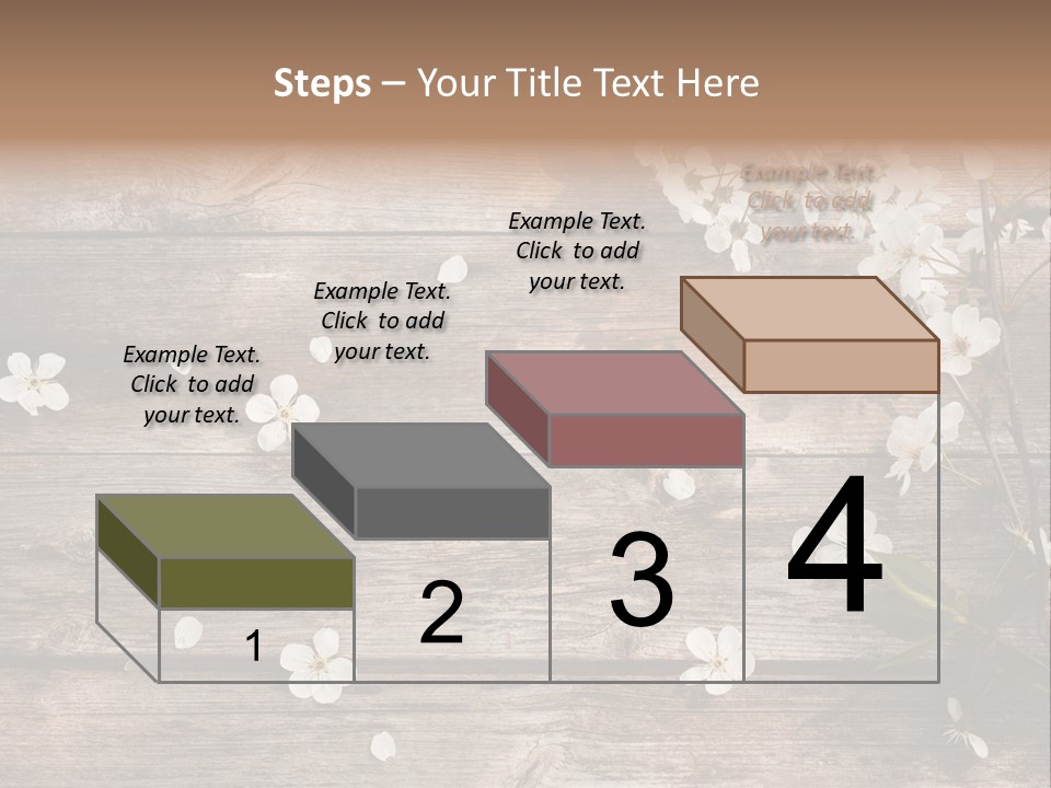 Wood Beauty Orchard PowerPoint Template