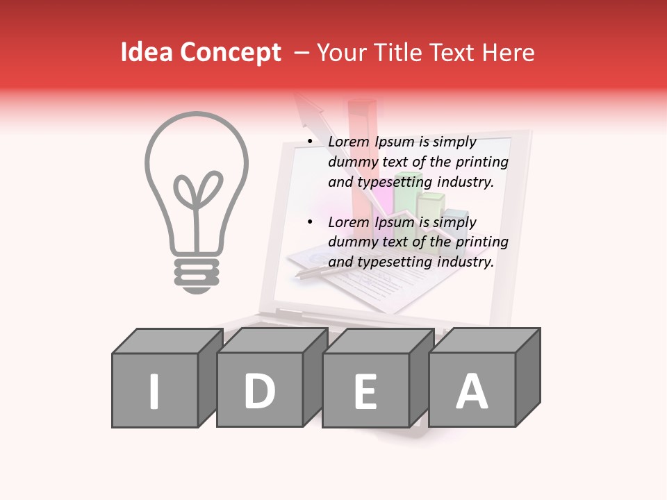 Hirez Laptop Finance PowerPoint Template