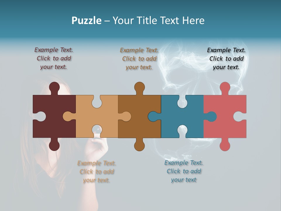 Fume Devil Disease PowerPoint Template