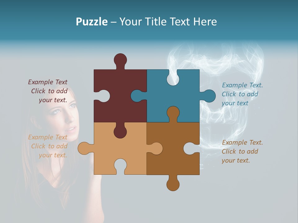 Fume Devil Disease PowerPoint Template