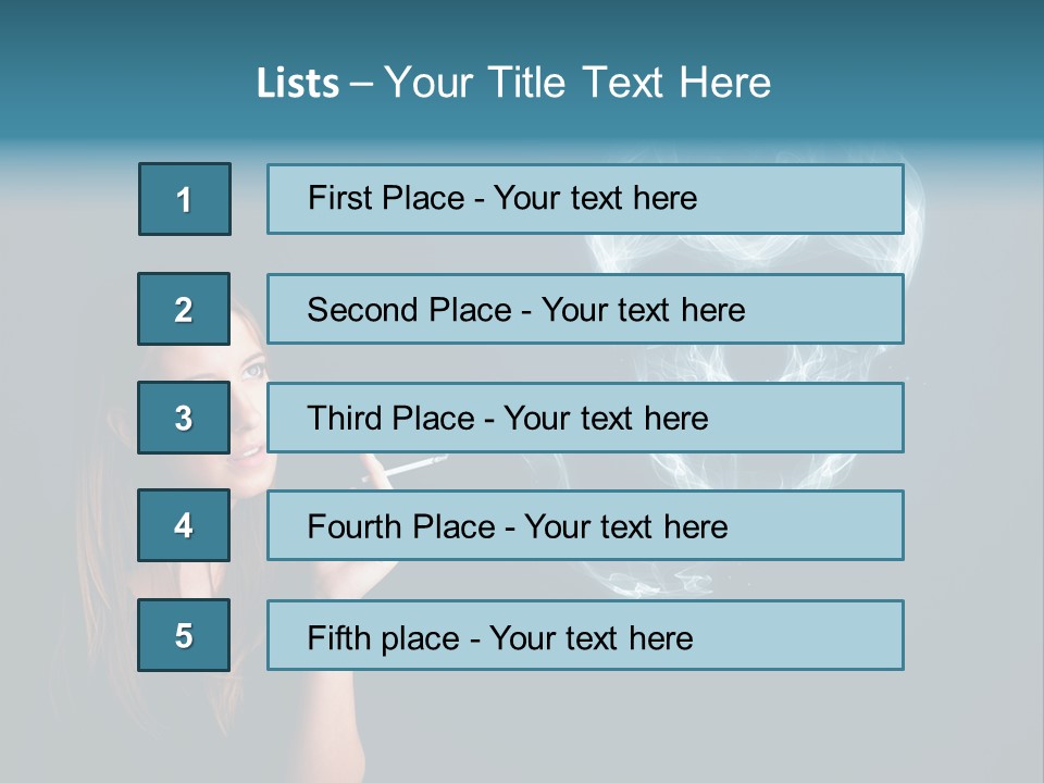 Fume Devil Disease PowerPoint Template