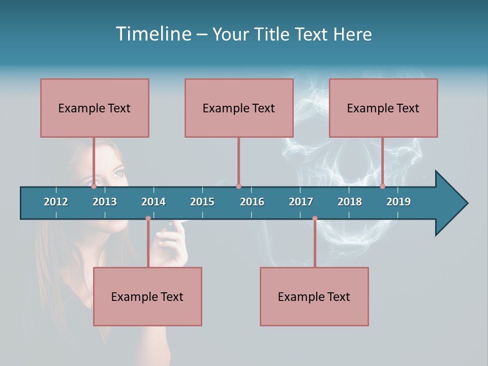 Fume Devil Disease PowerPoint Template