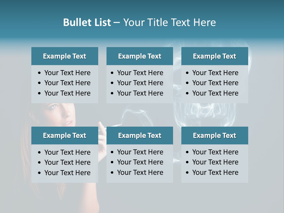 Fume Devil Disease PowerPoint Template