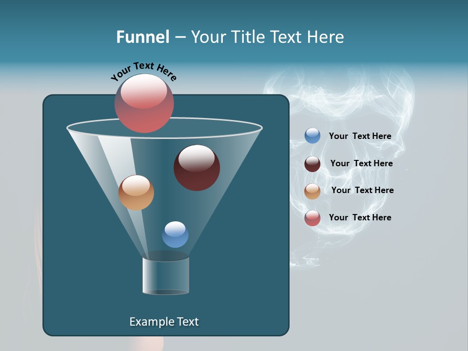 Fume Devil Disease PowerPoint Template