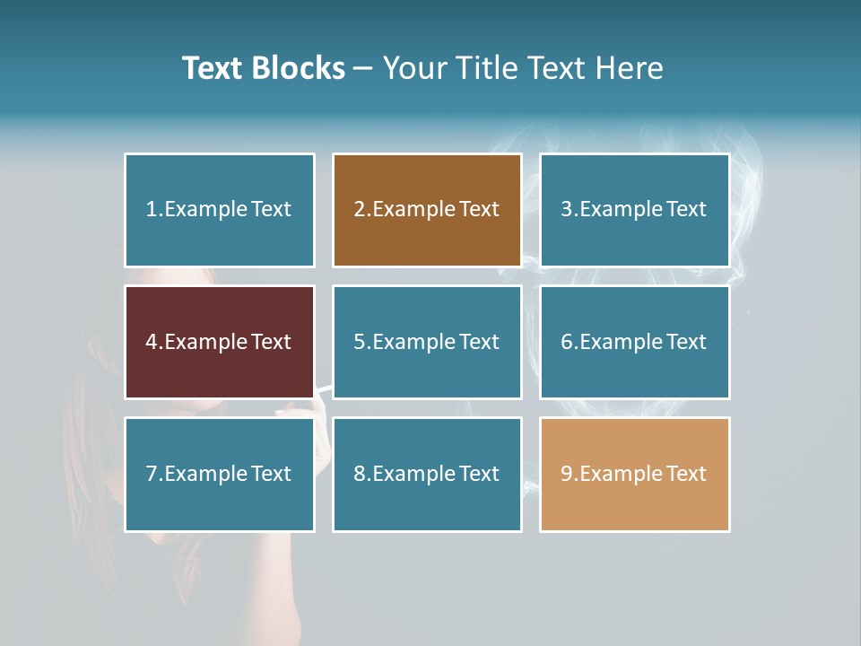 Fume Devil Disease PowerPoint Template