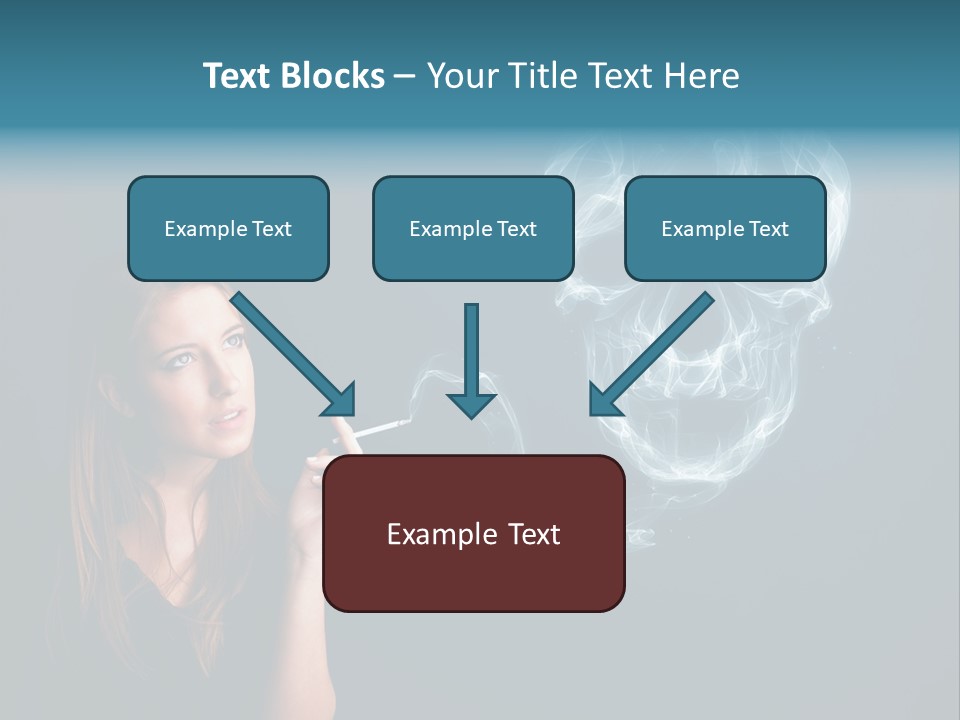 Fume Devil Disease PowerPoint Template