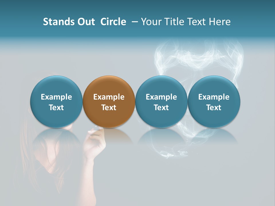 Fume Devil Disease PowerPoint Template