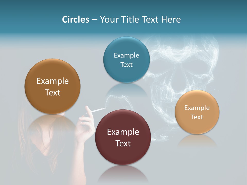 Fume Devil Disease PowerPoint Template