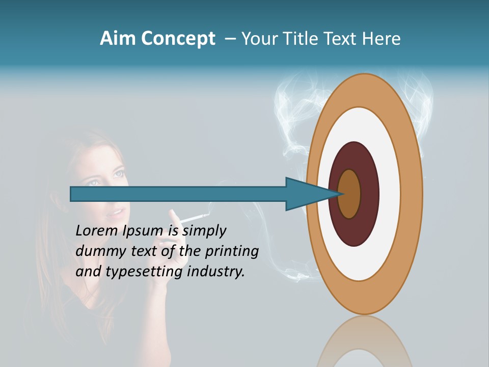 Fume Devil Disease PowerPoint Template