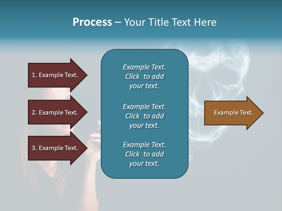 Fume Devil Disease PowerPoint Template
