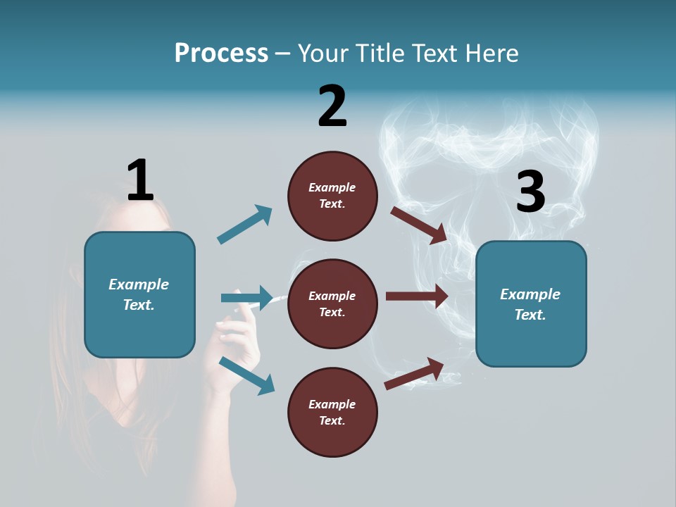 Fume Devil Disease PowerPoint Template