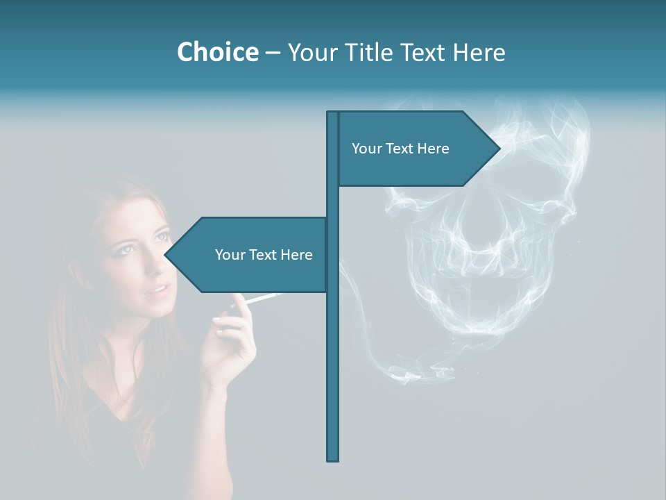 Fume Devil Disease PowerPoint Template