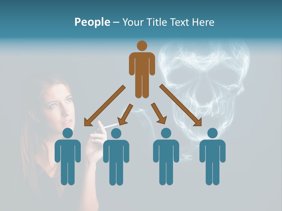 Fume Devil Disease PowerPoint Template
