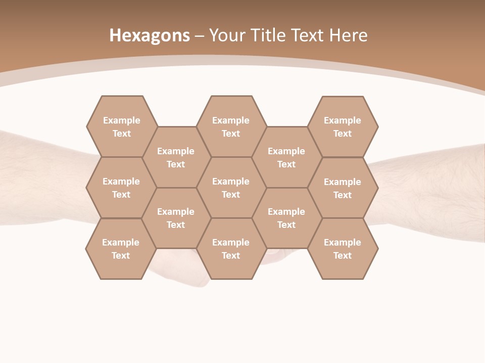 Male Arm Conflict PowerPoint Template