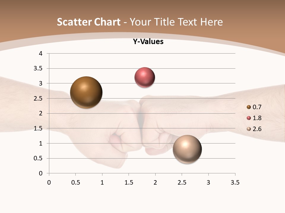 Male Arm Conflict PowerPoint Template